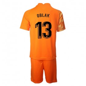 Maillot de Foot Atlético Madrid Gardien Jan Oblak 13 Enfant Domicile 2021-2022